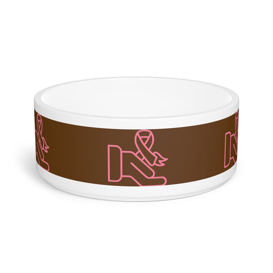 Pet Bowl: Fight Cancer Brown