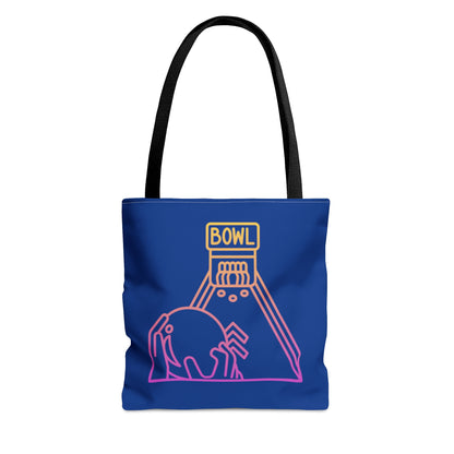 Tote Bag: Bowling Dark Blue