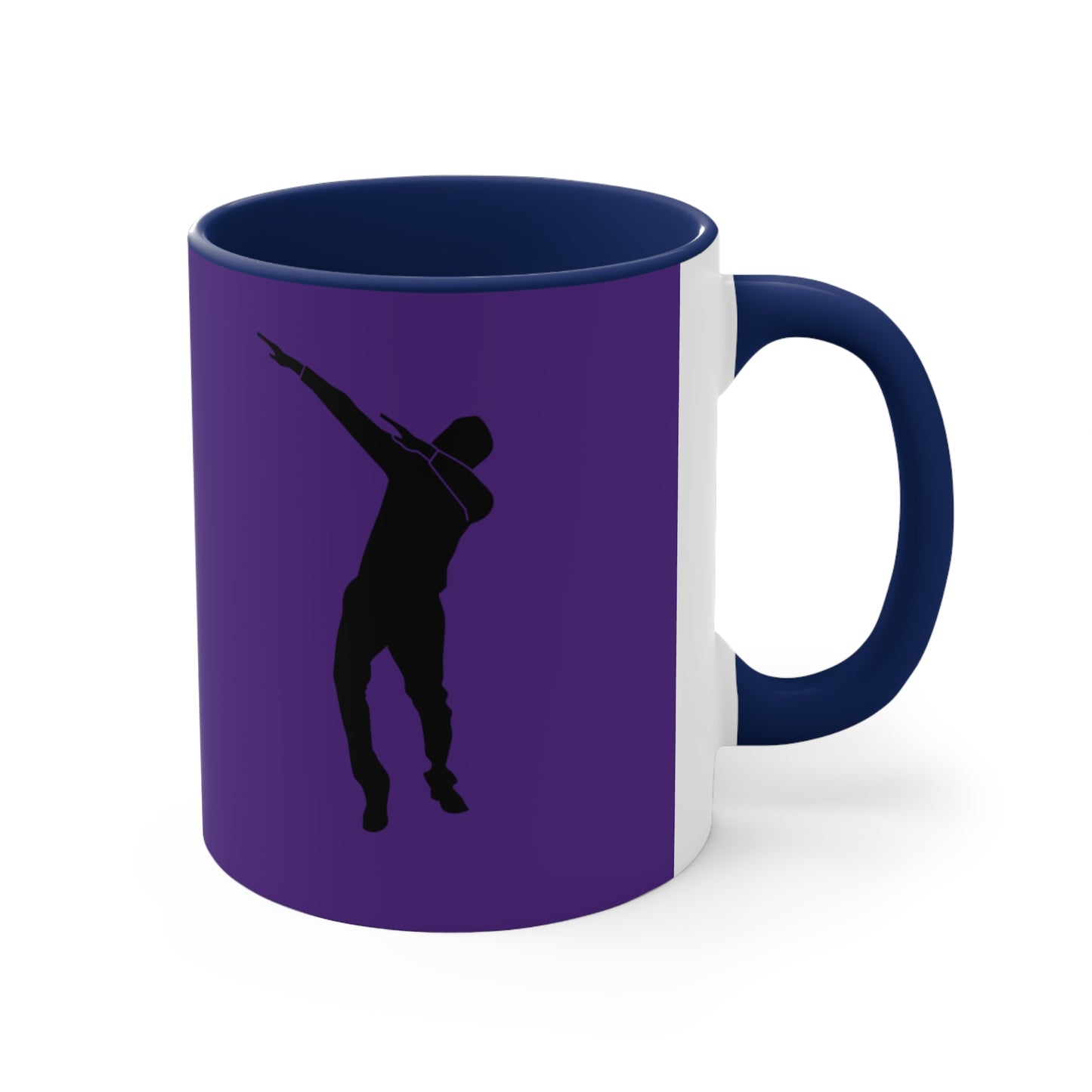 Accent Coffee Mug, 11oz: Dance Purple