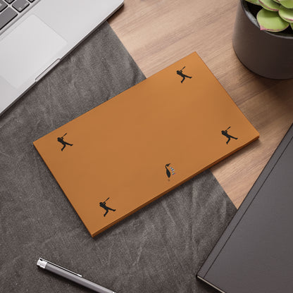 Post-it® Note Pads: Baseball Lite Brown