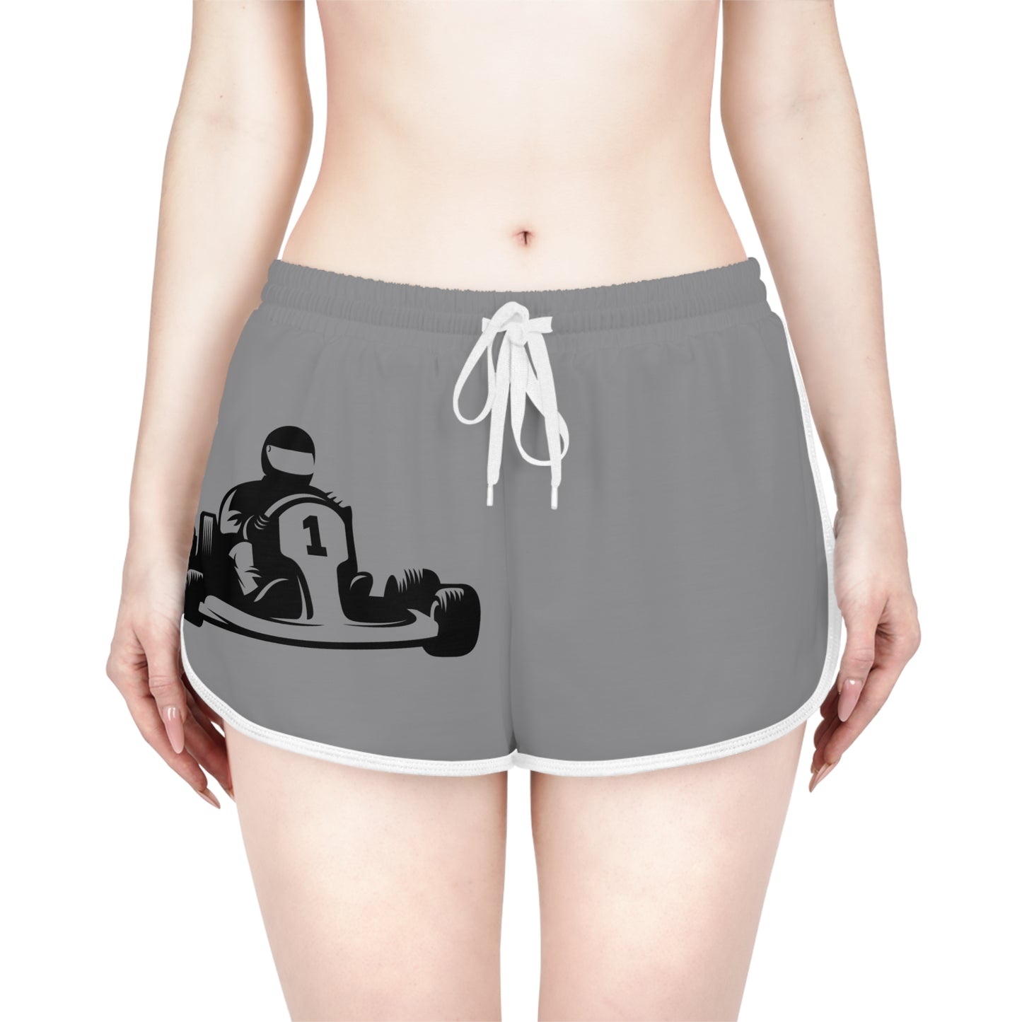 Women's Relaxed Shorts: Racing Grey