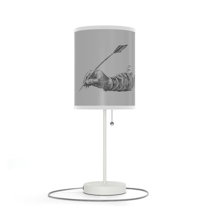 Lamp on a Stand, US|CA plug: Writing Lite Grey