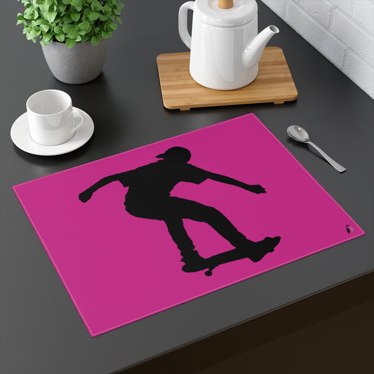 Placemat, 1pc: Skateboarding Pink