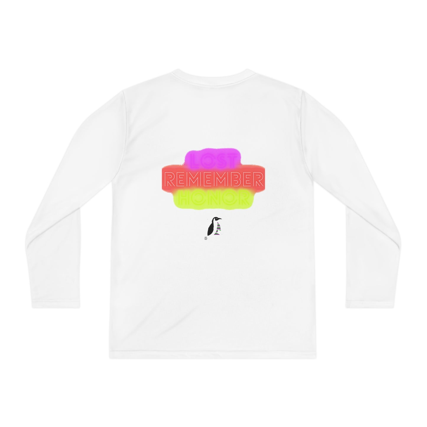 Youth Long Sleeve Competitor Tee: LGBTQ Pride