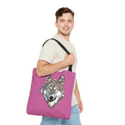 Tote Bag: Wolves Lite Pink