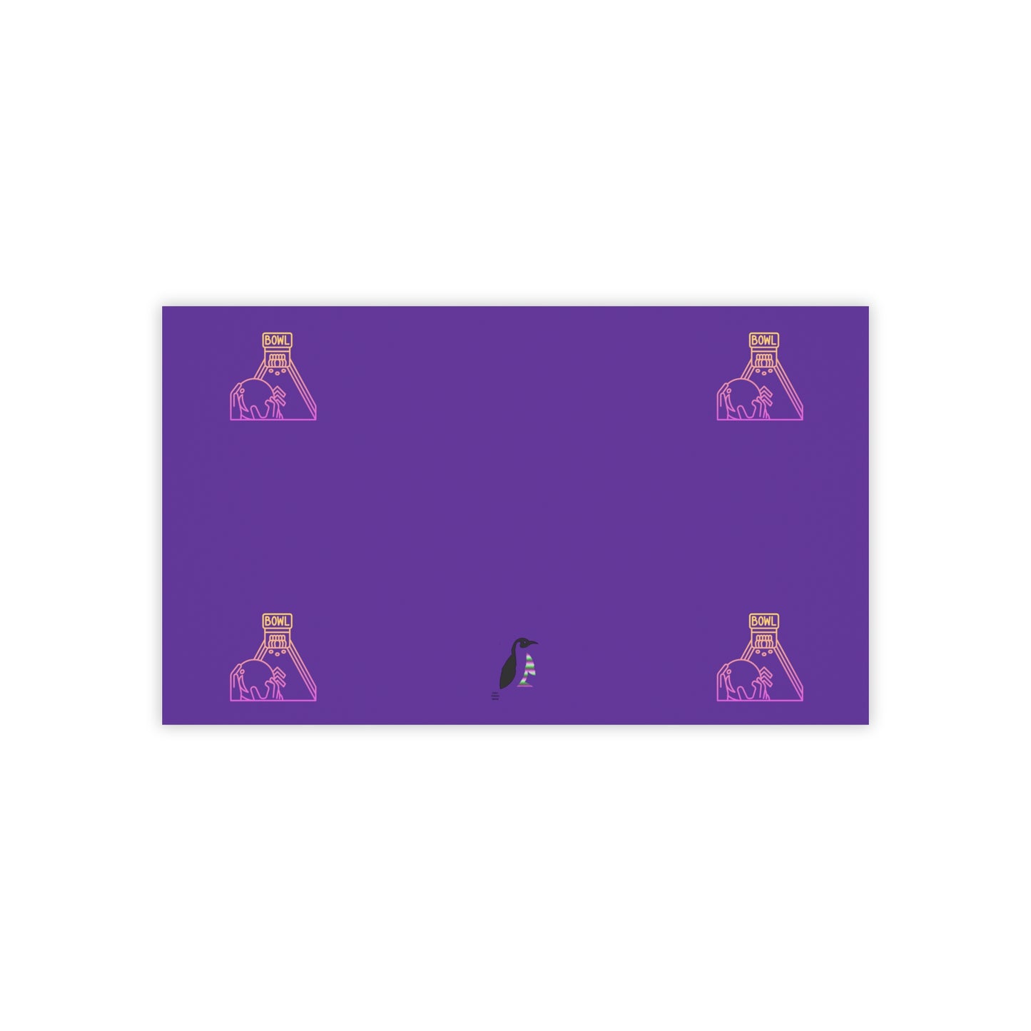 Post-it® Note Pads: Bowling Purple