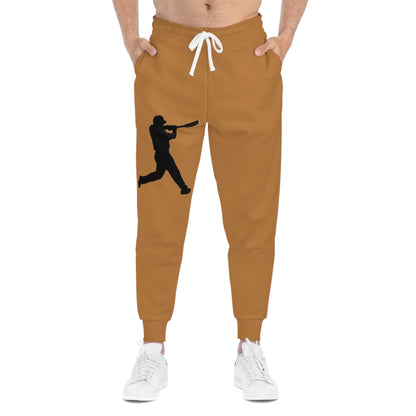 Athletic Joggers: Baseball Lite Brown