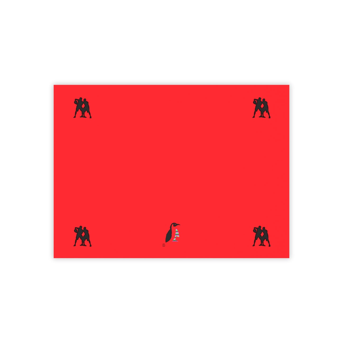 Post-it® Note Pads: Basketball Red