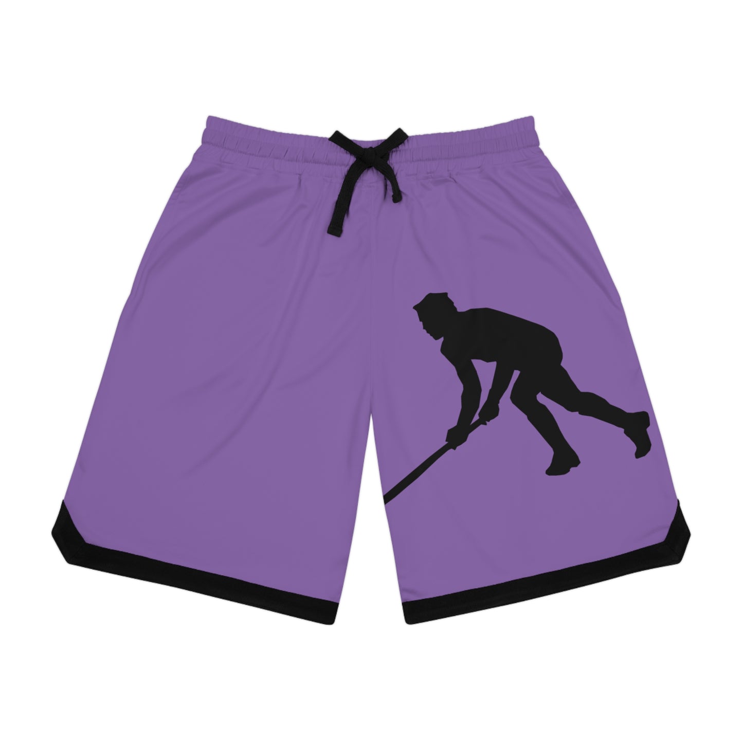 Basketball Rib Shorts: Hockey Lite Purple