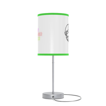 Lamp on a Stand, US|CA plug: Football White