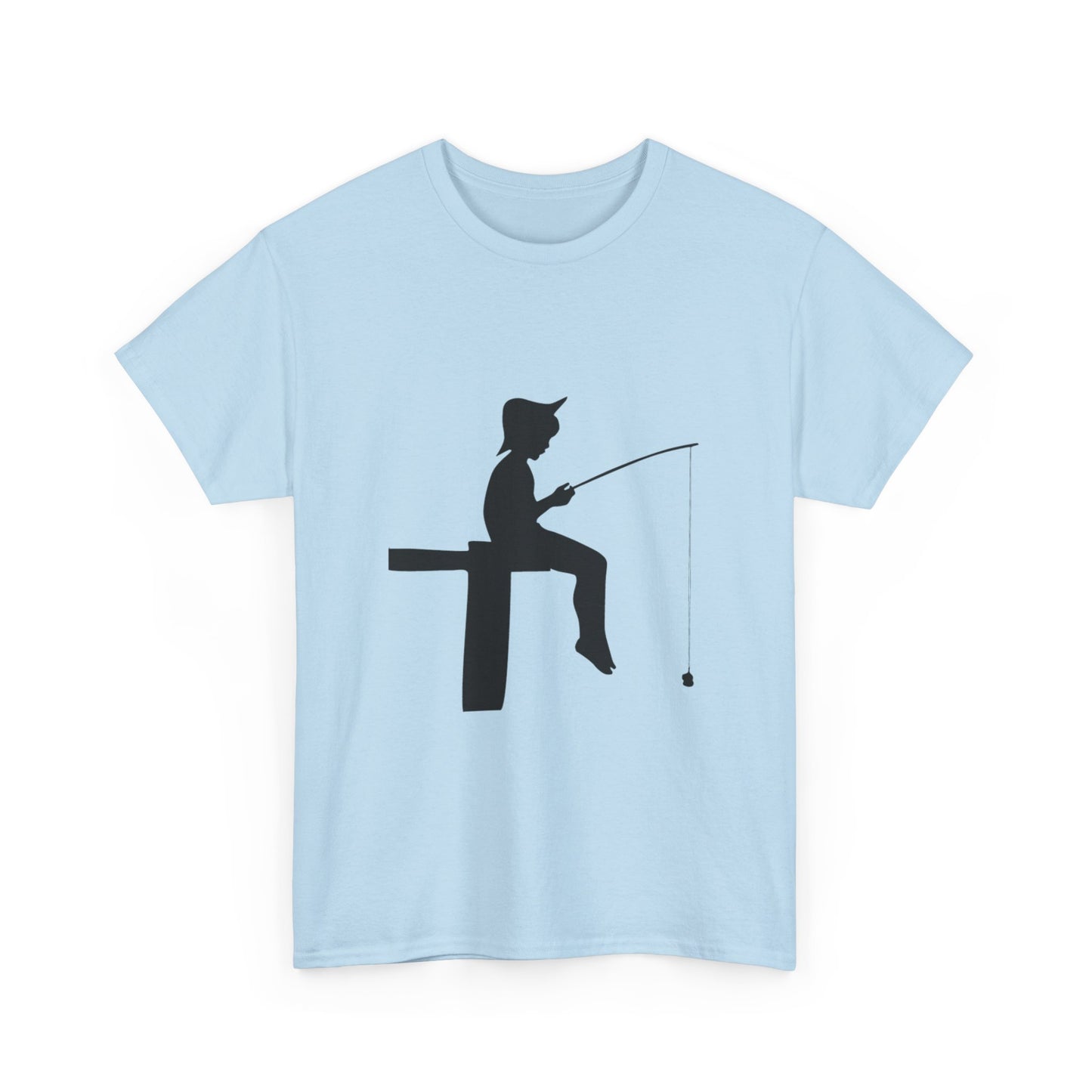 Heavy Cotton Tee: Fishing #2