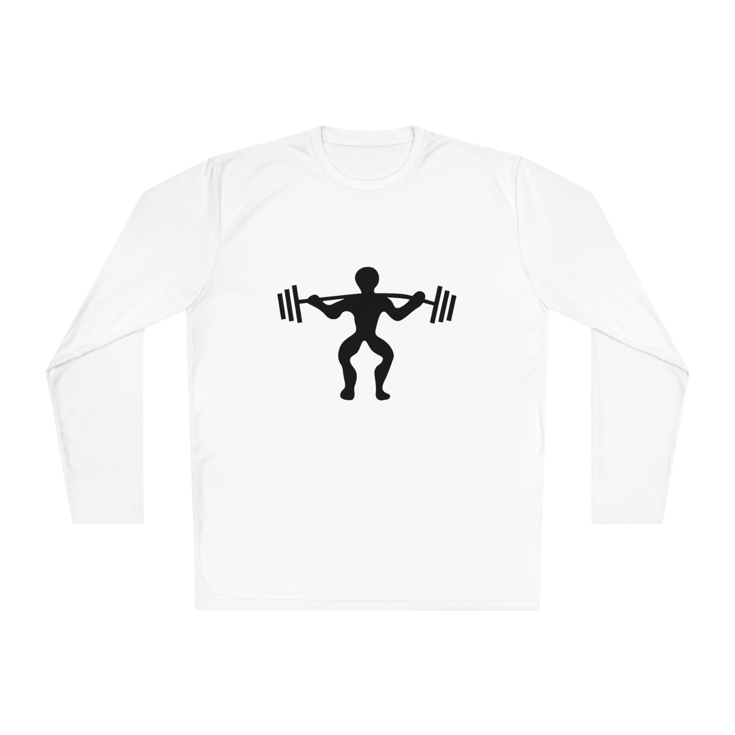 Lightweight Long Sleeve Tee: Weightlifting #1