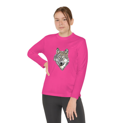 Youth Long Sleeve Competitor Tee: Mga Lobo 