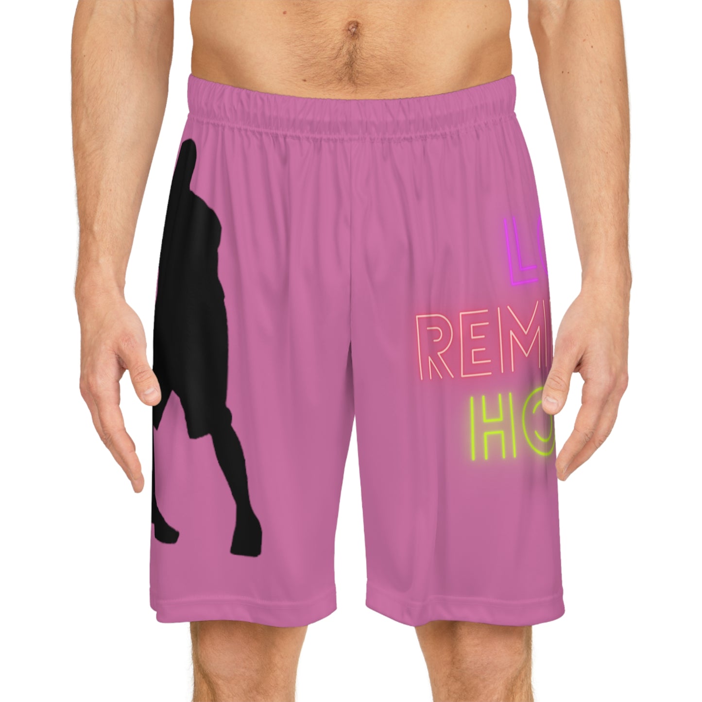 Basketball Shorts: Basketball Lite Pink