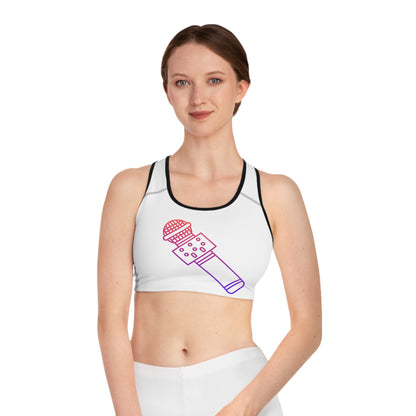 Sports Bra: Music White