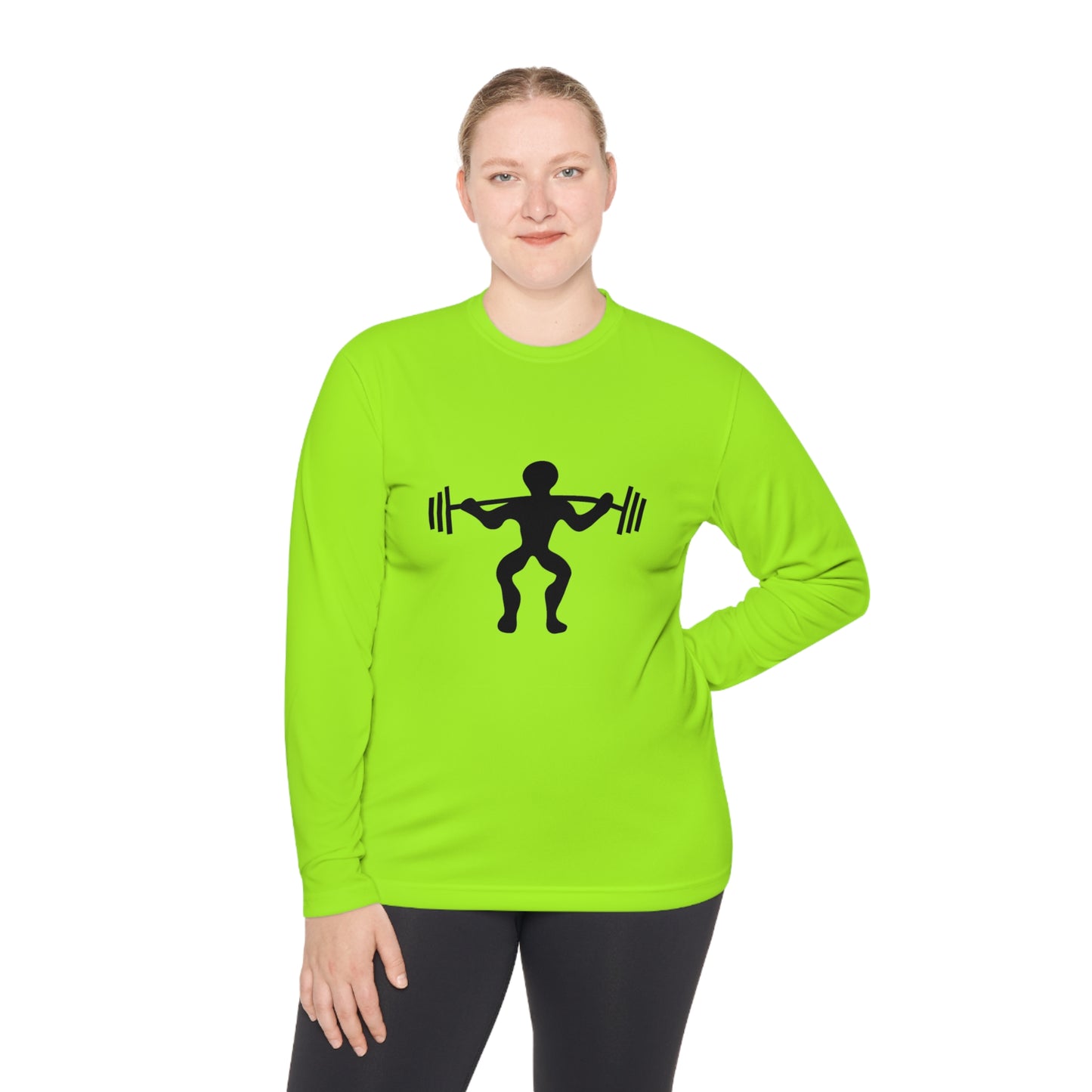 Lightweight Long Sleeve Tee: Weightlifting #2