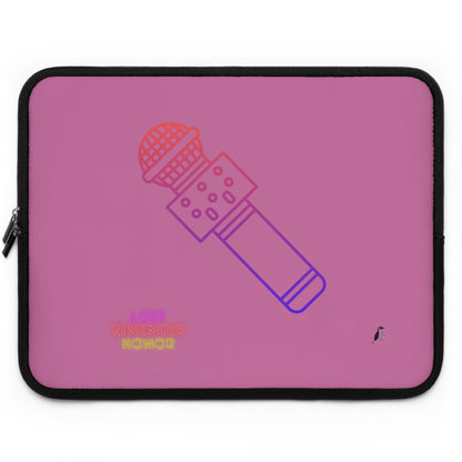 Laptop Sleeve: Music Lite Pink