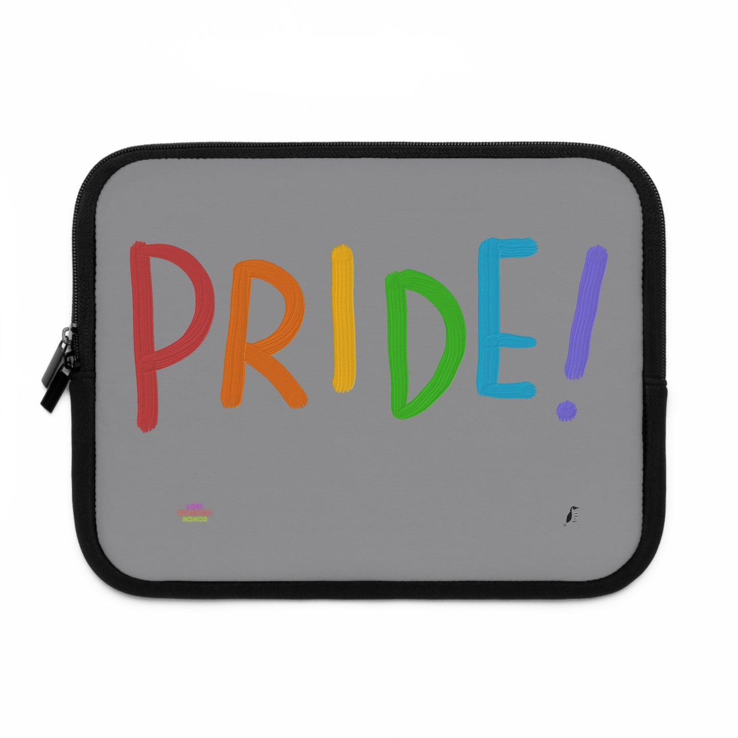 Laptop Sleeve: LGBTQ Pride Grey