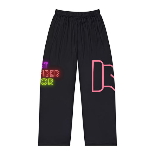 Women's Pajama Pants: Fight Cancer Black