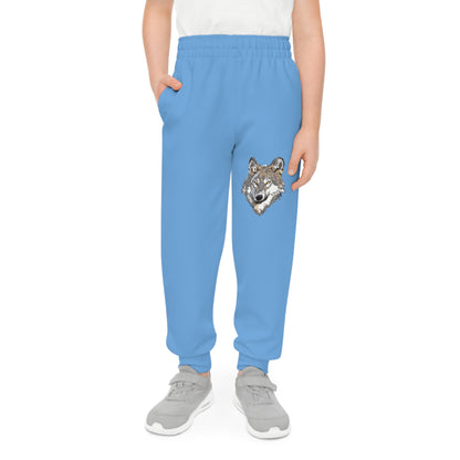 Youth Joggers: Wolves Lite Blue