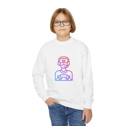 Youth Crewneck Sweatshirt: Gaming 