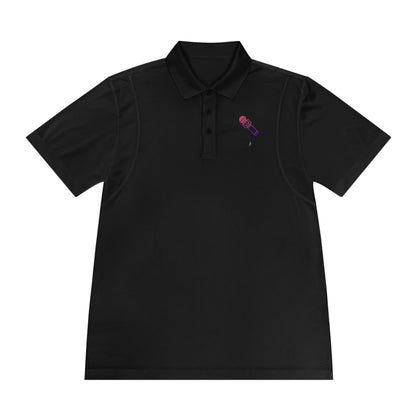 Men's Sport Polo Shirt: Music #1