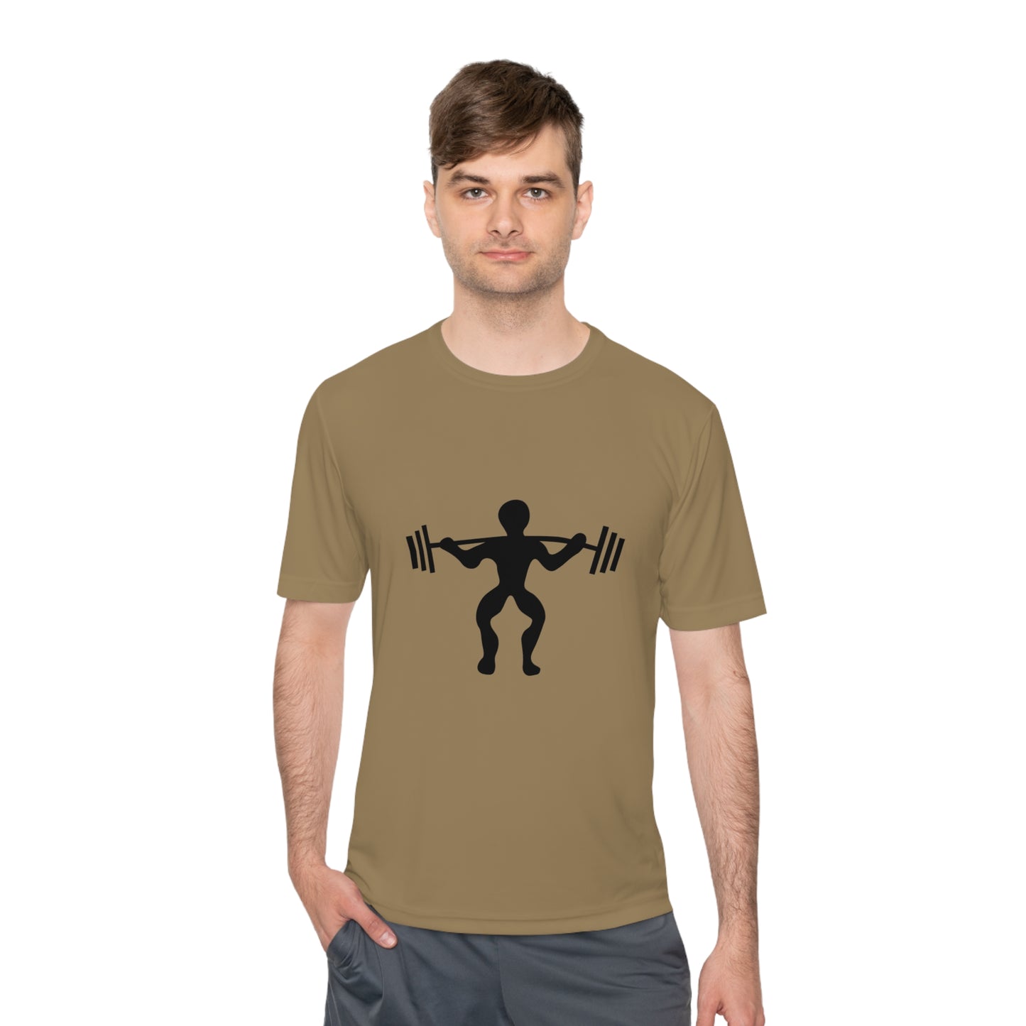 Moisture Wicking Tee: Weightlifting #1