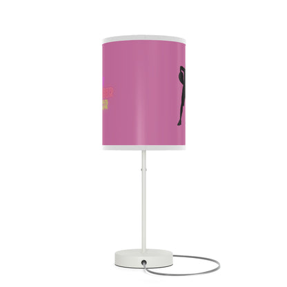 Lamp on a Stand, US|CA plug: Basketball Lite Pink