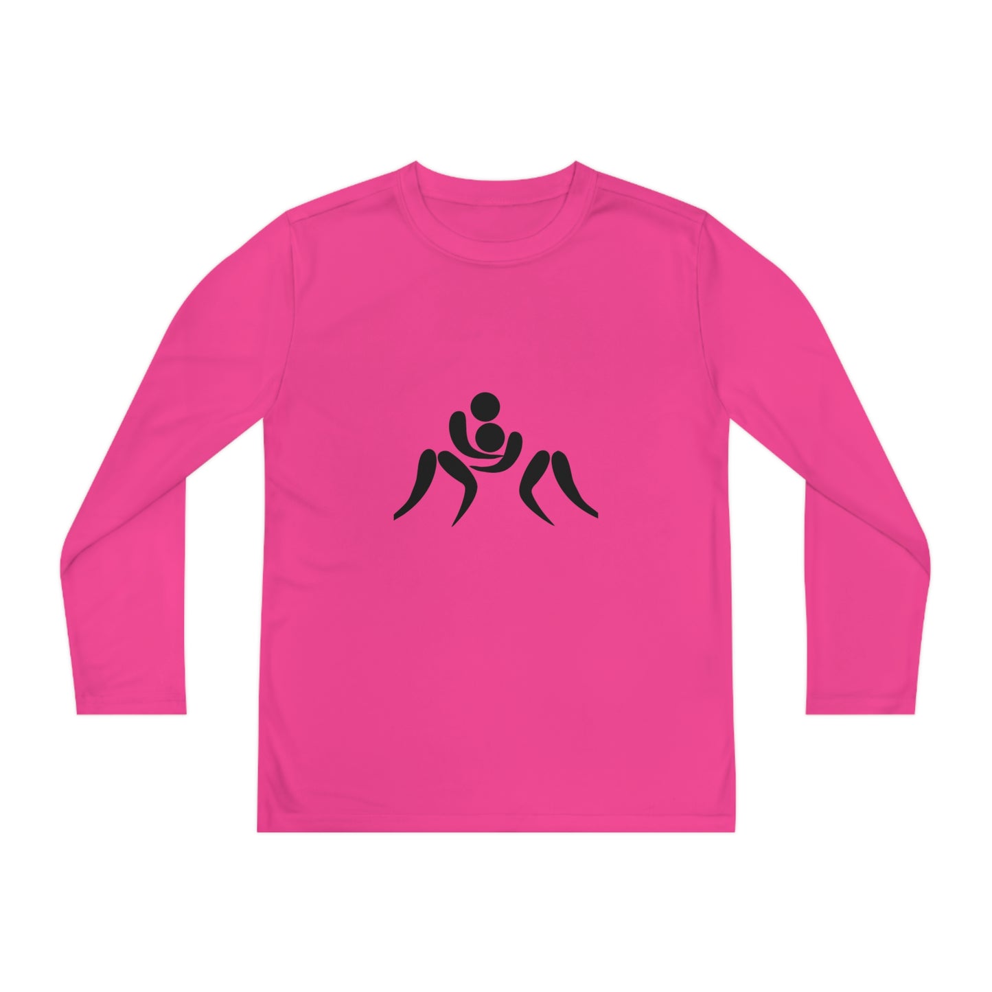 Youth Long Sleeve Competitor Tee: Wrestling