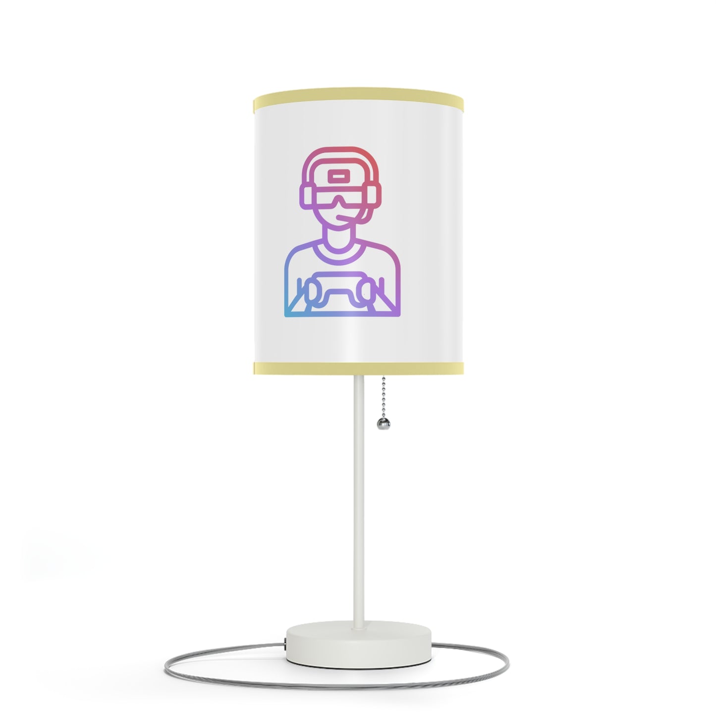 Lamp on a Stand, US|CA plug: Gaming White