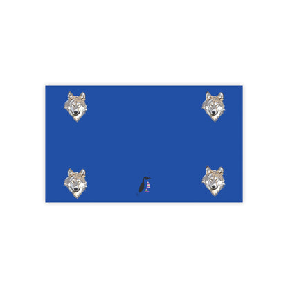 Post-it® Note Pads: Wolves Dark Blue