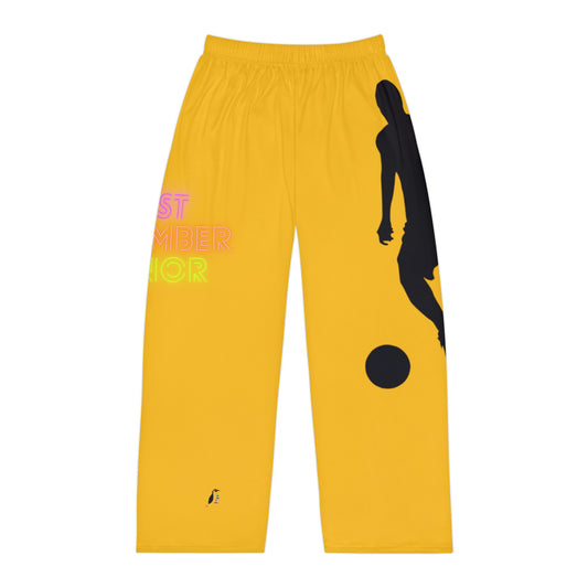 Panlalaking Pajama na Pantalon: Soccer Yellow