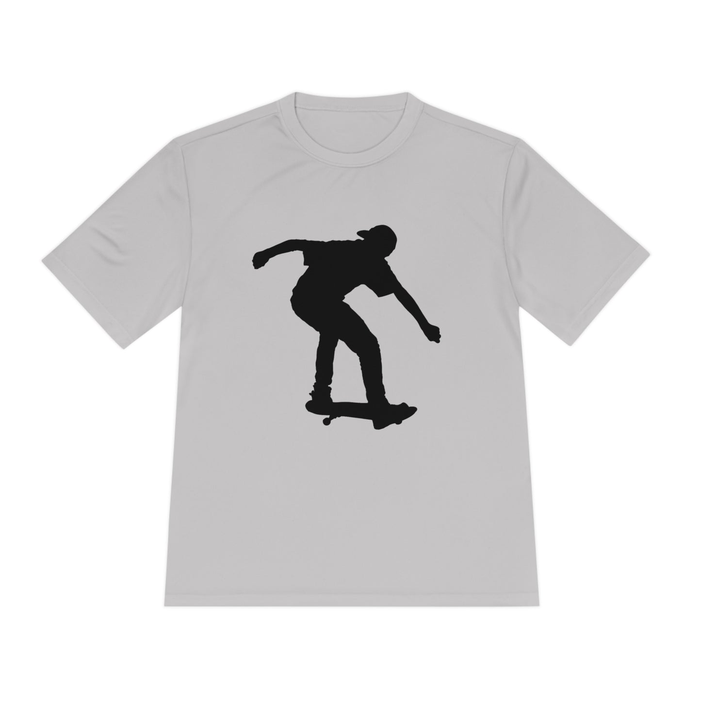 Moisture Wicking Tee: Skateboarding #1