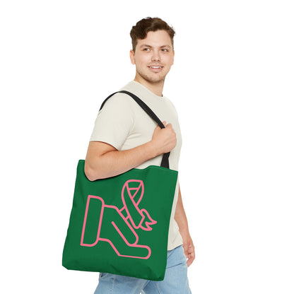 Tote Bag: Fight Cancer Dark Green