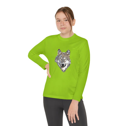 Youth Long Sleeve Competitor Tee: Mga Lobo 