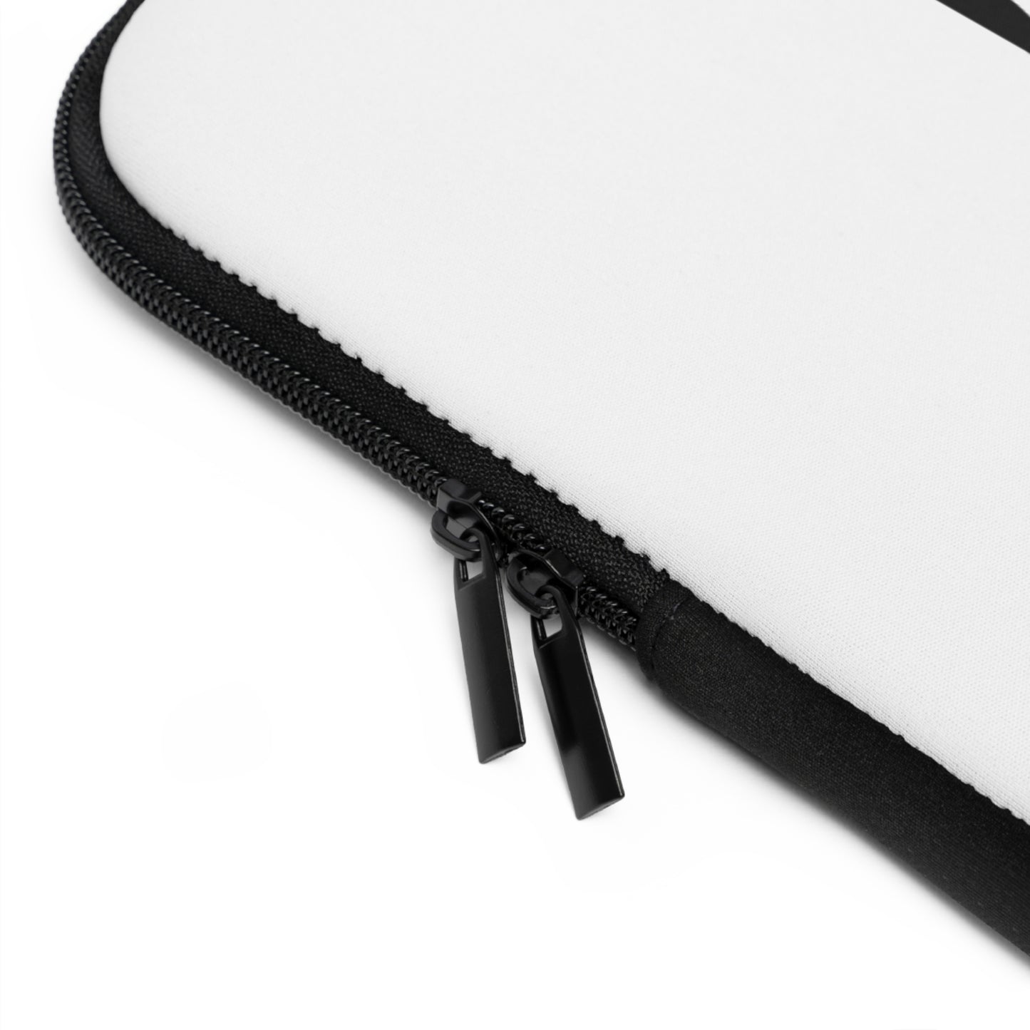 Laptop Sleeve: Soccer White