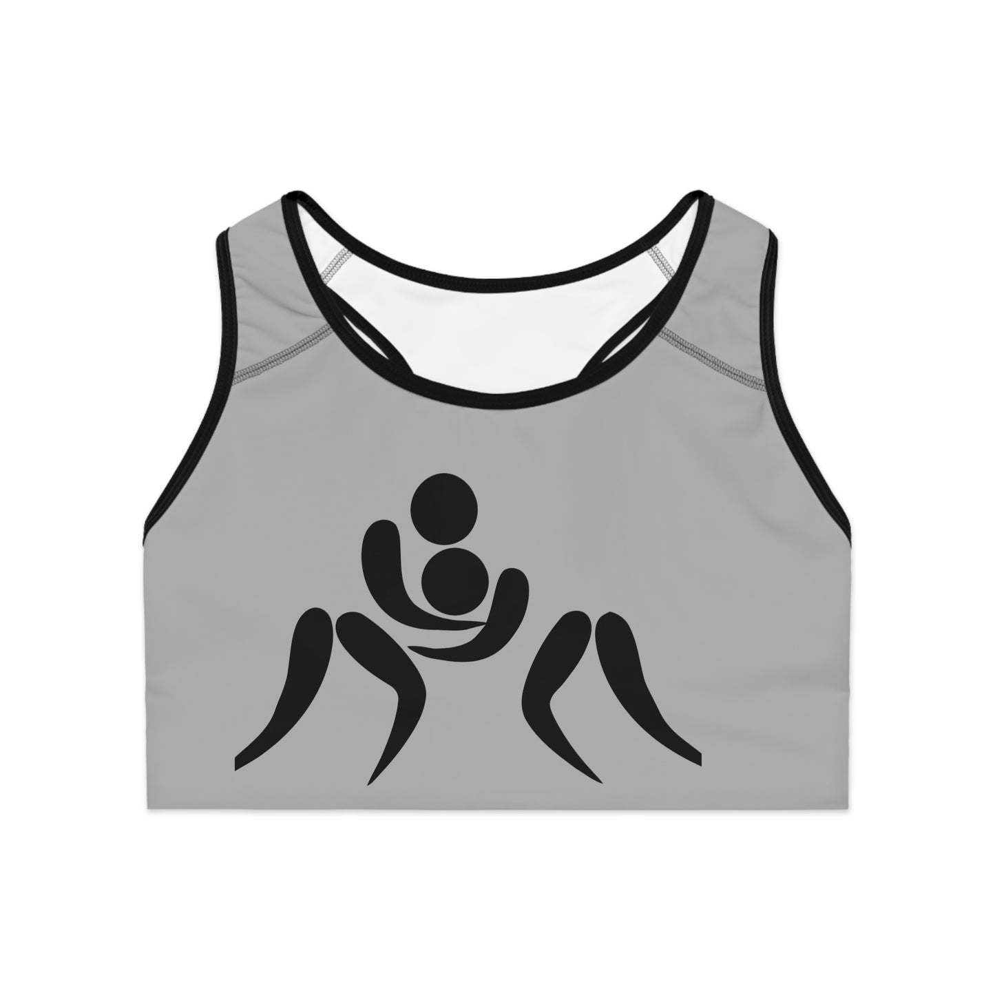 Sports Bra: Wrestling Lite Grey