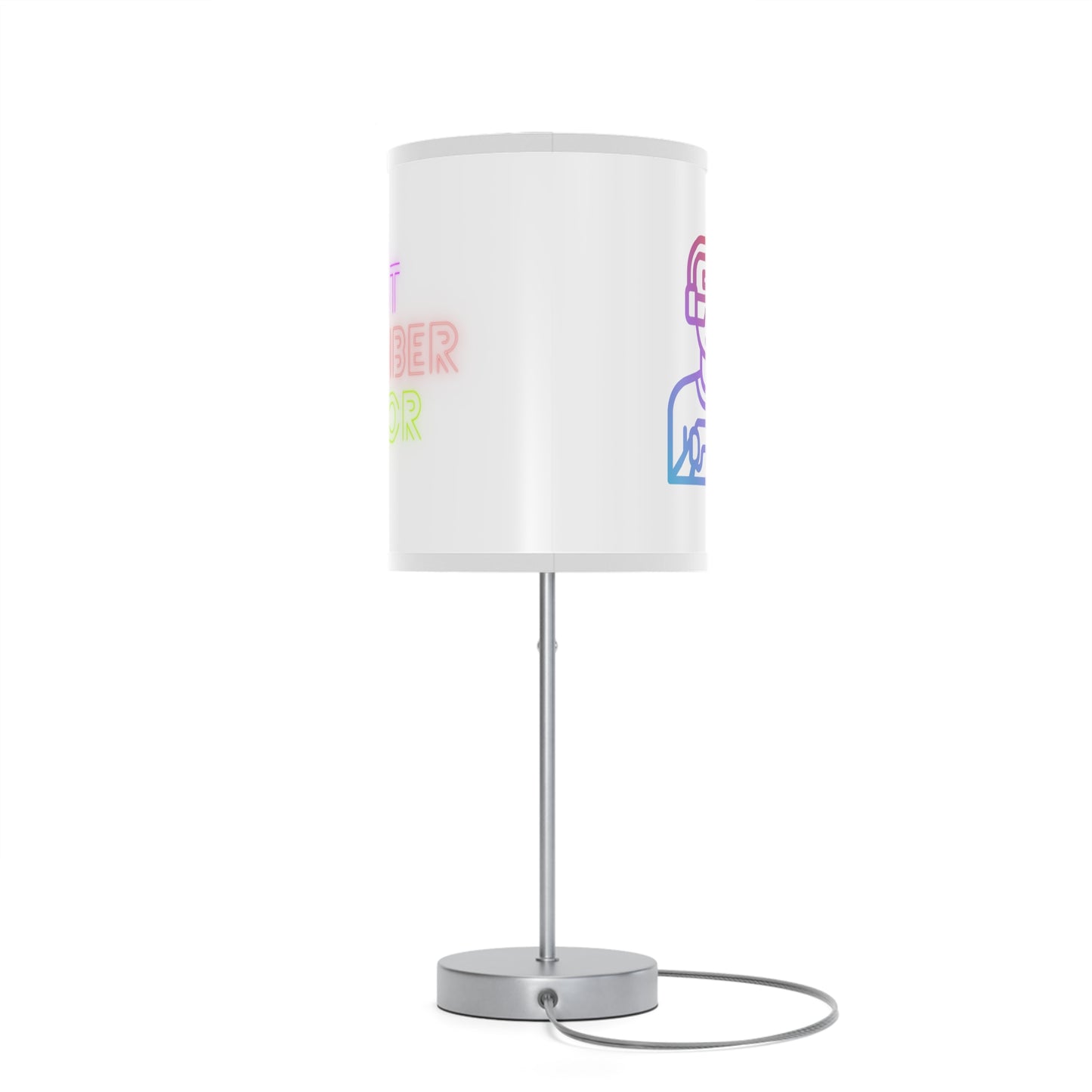 Lamp on a Stand, US|CA plug: Gaming White