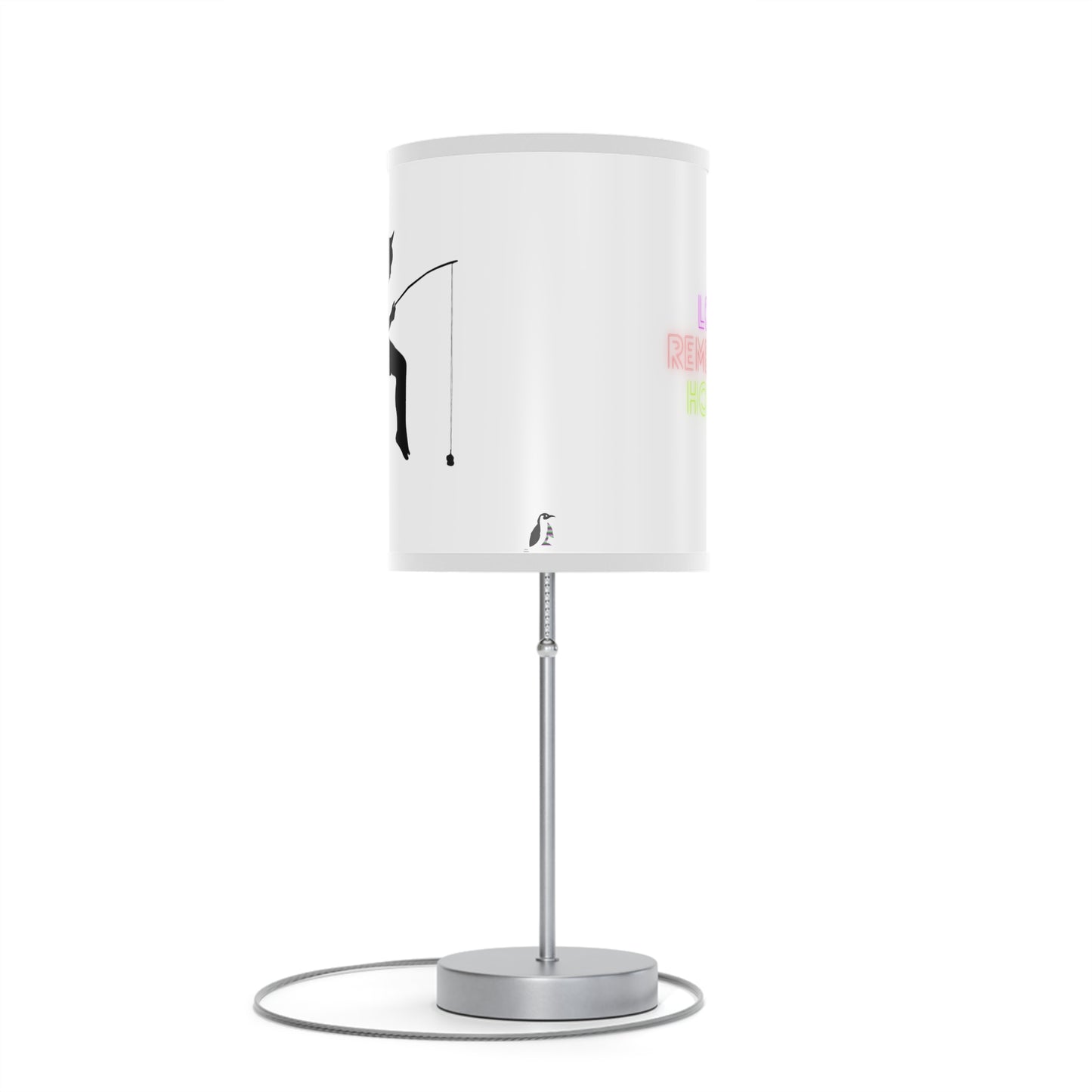 Lamp on a Stand, US|CA plug: Fishing White 