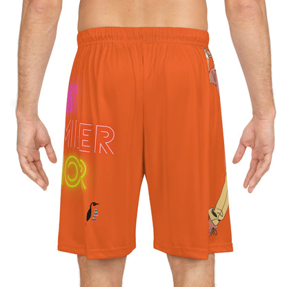 Basketball Shorts: Golf Orange