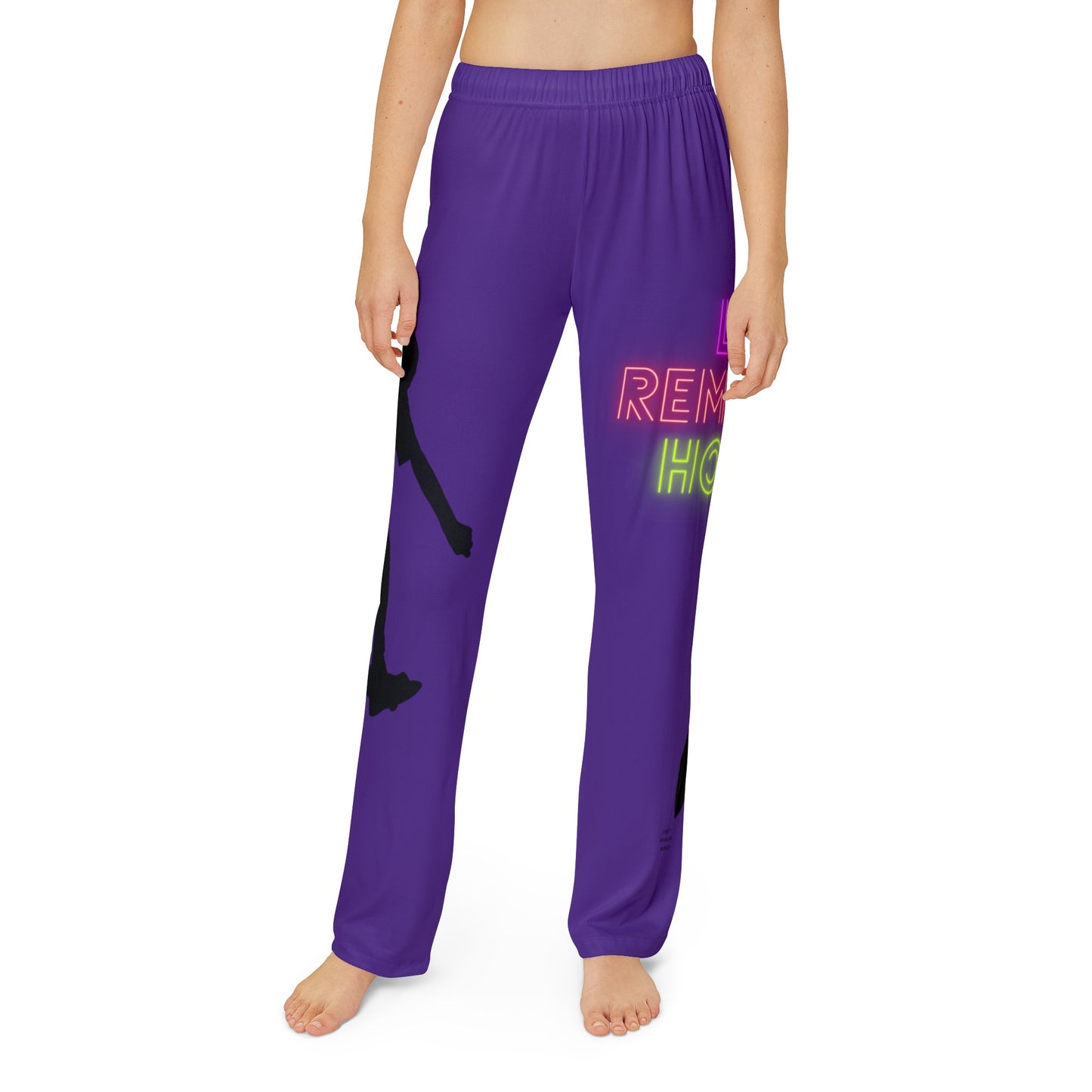 Kids Pajama Pants: Skateboarding Purple