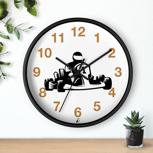 Wall clock: Racing Lite Brown