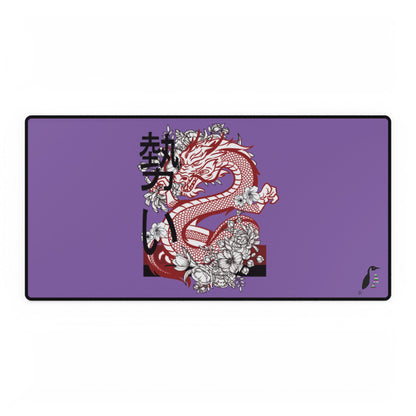 Desk Mats: Dragons Lite Purple