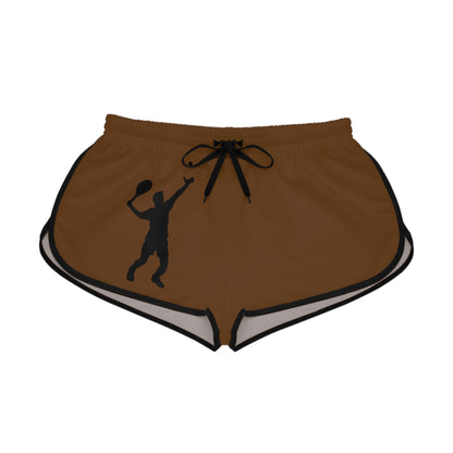 Women's Relaxed Shorts: Tennis Brown