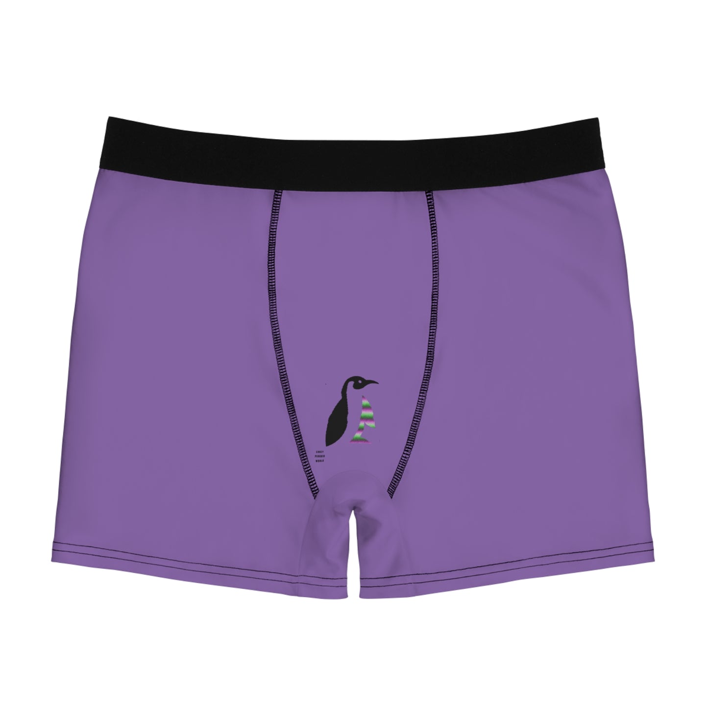 Men's Boxer Briefs: Lost Remember Honor Lite Purple