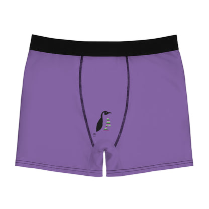 Men's Boxer Briefs: Lost Remember Honor Lite Purple