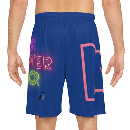 Basketball Shorts: Fight Cancer Dark Blue