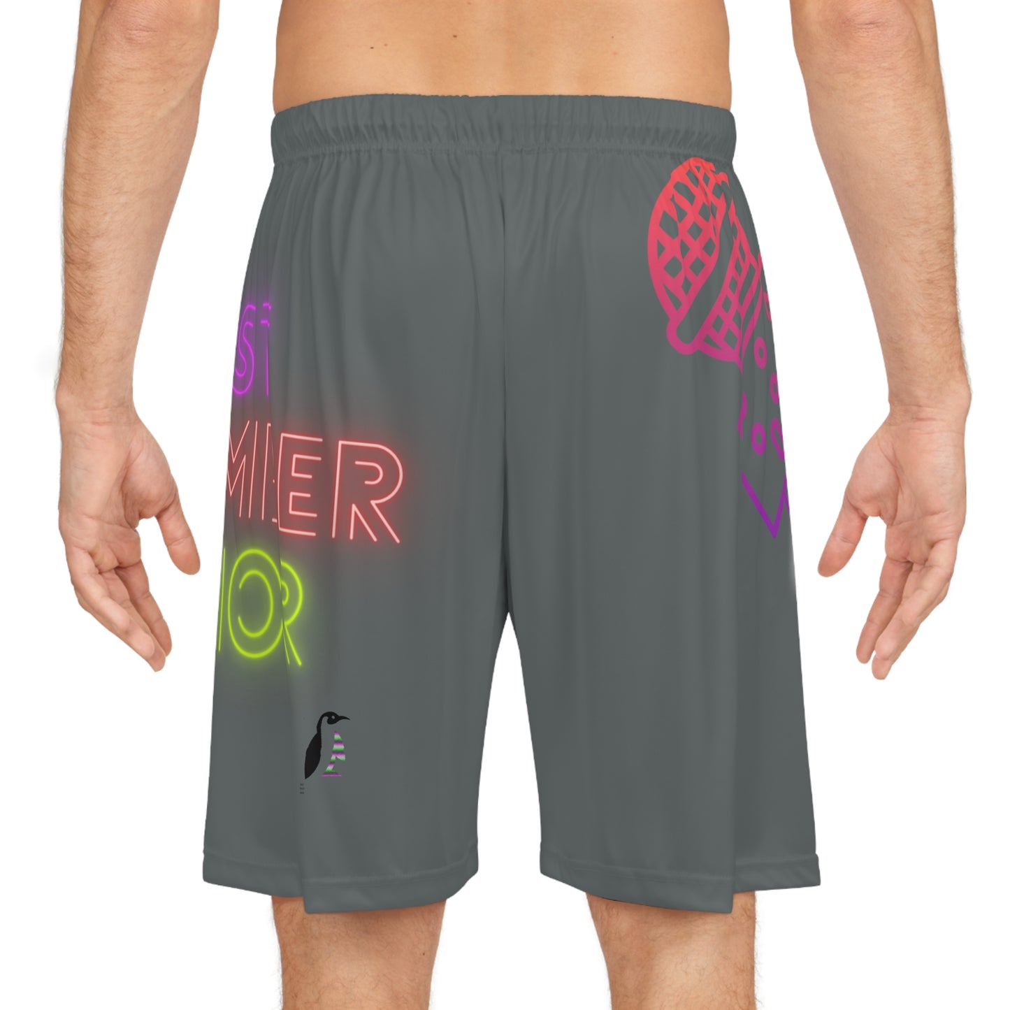 Basketball Shorts: Music Dark Grey