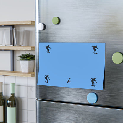 Post-it® Note Pads: Skateboarding Lite Blue