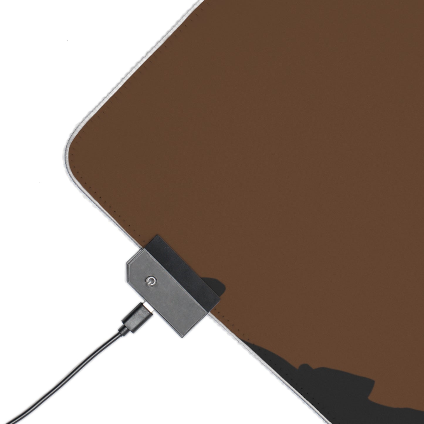 LED Gaming Mouse Pad: Soccer Brown